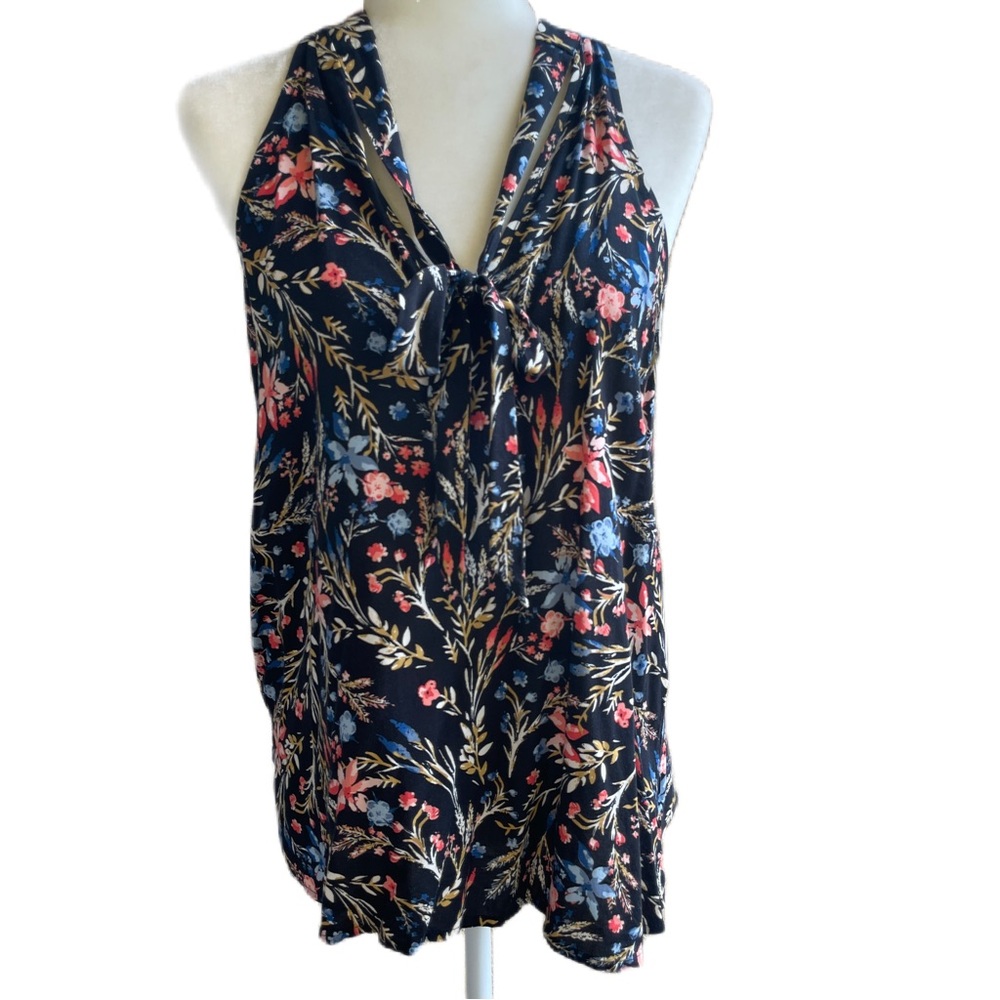 O’Neill Sleeveless Tie Blouse